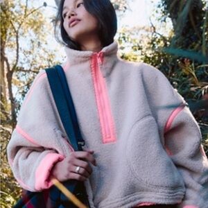 Cozy Pink Fleece Pullover